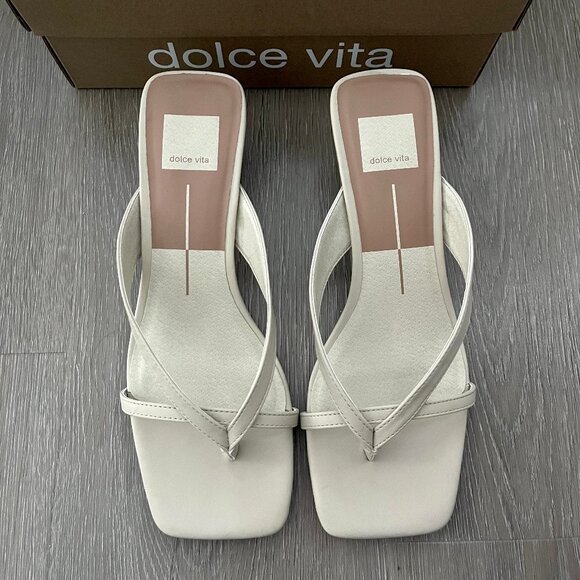 Dolce Vita Brevel Heeled Sandal, Ivory - Picture 1 of 3